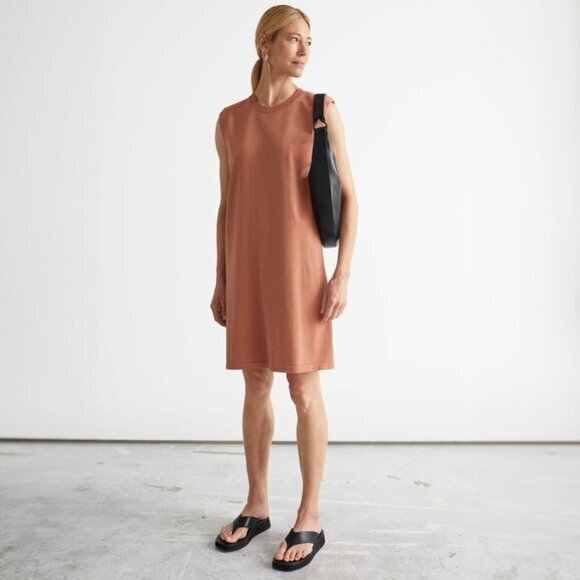 & Other Stories Straight Sleeveless Dress - sz Small - Picture 1 of 10